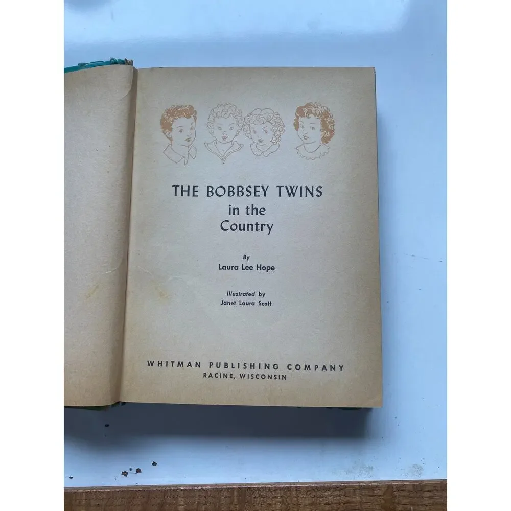 The Bobbsey Twins In The Country 1953 Laura Lee Hope Whitman